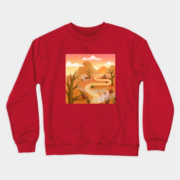 Floating seeds Crewneck Sweatshirt by CleanRain3675